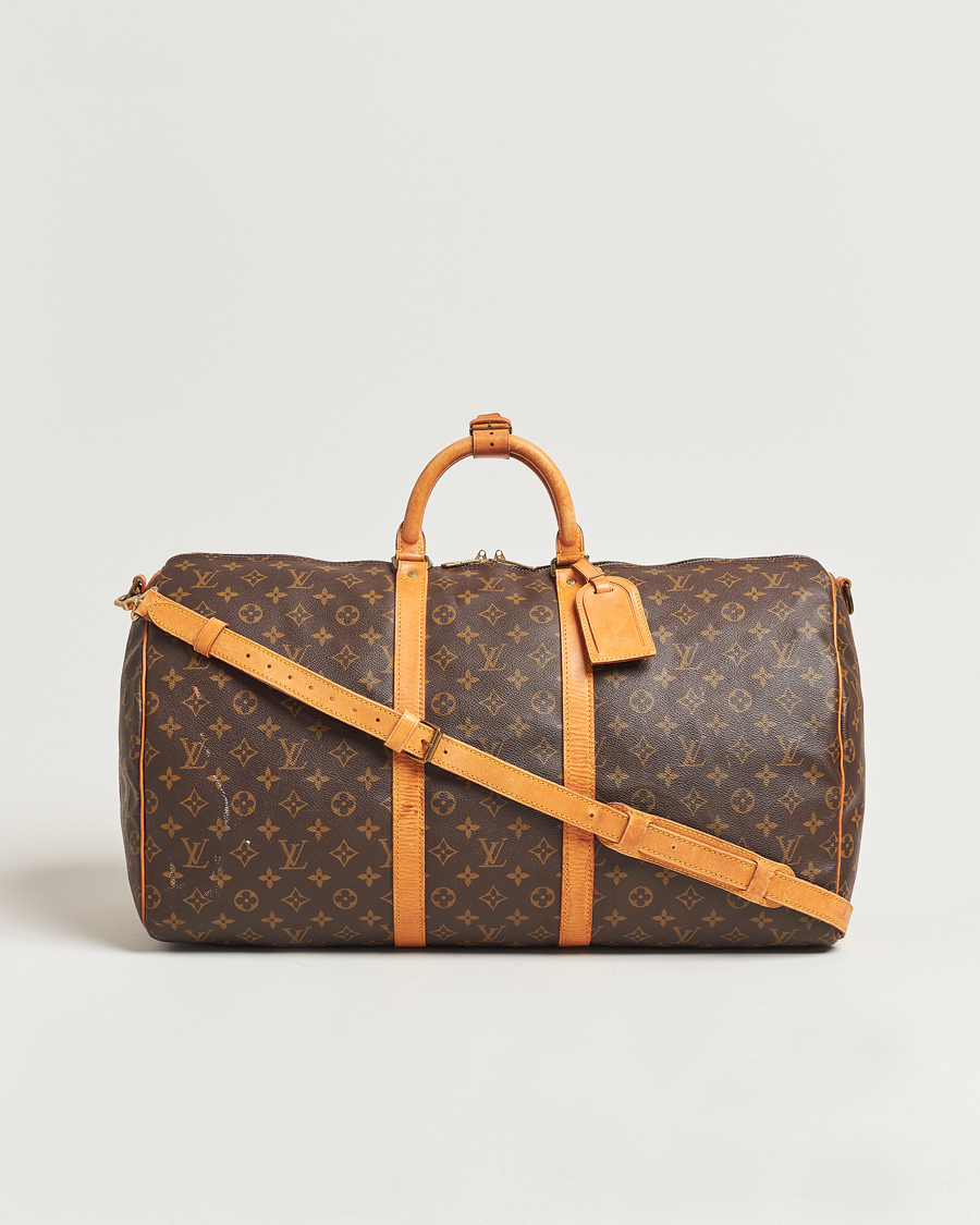Uomini | Louis Vuitton Pre-Owned Keepall Bandoulière 55 Monogram  | Louis Vuitton Pre-Owned | Keepall Bandoulière 55 Monogram 