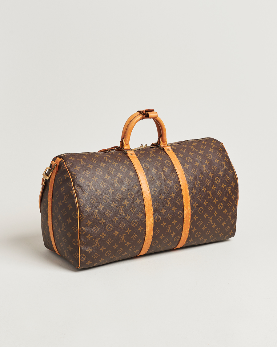 Uomini | Louis Vuitton Pre-Owned Keepall Bandoulière 55 Monogram  | Louis Vuitton Pre-Owned | Keepall Bandoulière 55 Monogram 