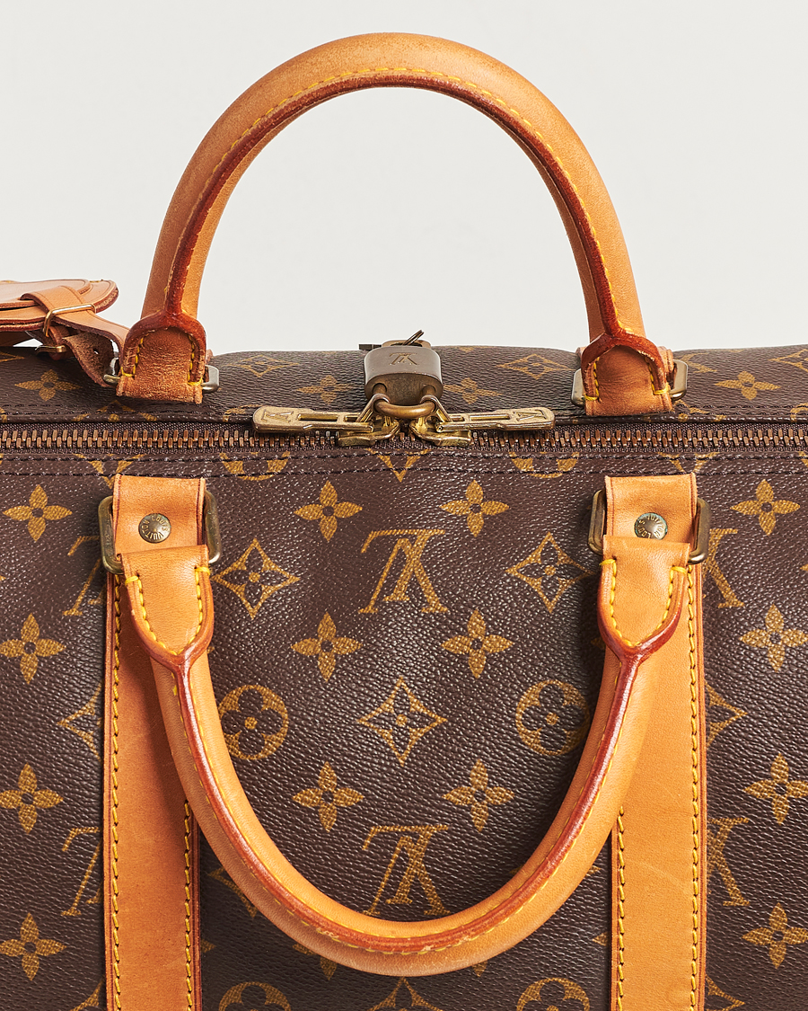 Uomini | Louis Vuitton Pre-Owned Keepall Bandoulière 55 Monogram | Louis Vuitton Pre-Owned | Keepall Bandoulière 55 Monogram