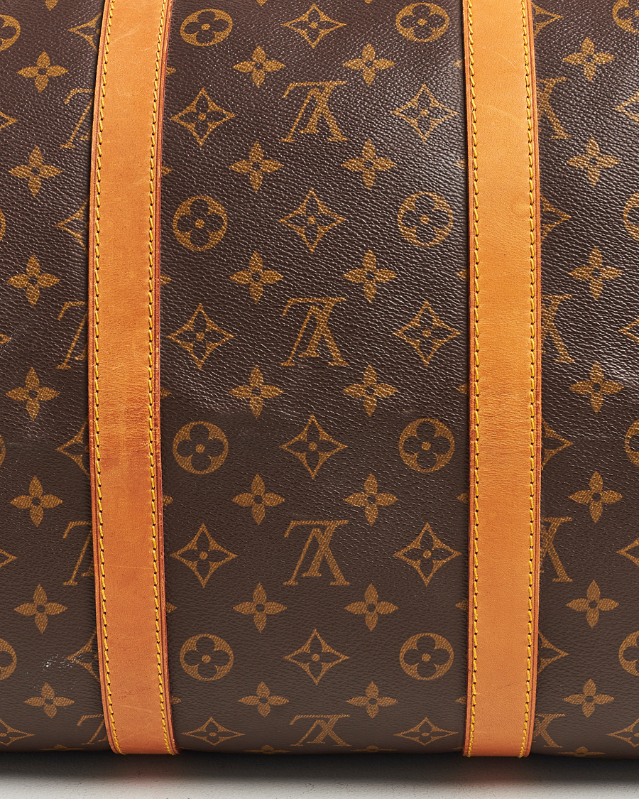 Uomini | Louis Vuitton Pre-Owned Keepall Bandoulière 55 Monogram | Louis Vuitton Pre-Owned | Keepall Bandoulière 55 Monogram