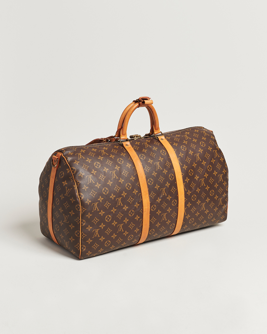 Uomini | Louis Vuitton Pre-Owned Keepall Bandoulière 55 Monogram | Louis Vuitton Pre-Owned | Keepall Bandoulière 55 Monogram