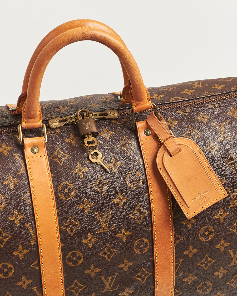 Uomini | Louis Vuitton Pre-Owned Keepall Bandoulière 55 Monogram | Louis Vuitton Pre-Owned | Keepall Bandoulière 55 Monogram