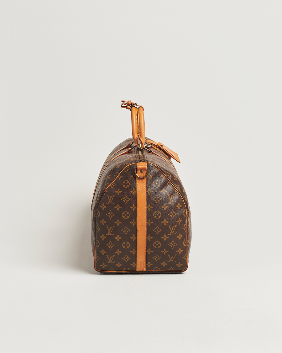 Uomini | Louis Vuitton Pre-Owned Keepall Bandoulière 55 Monogram | Louis Vuitton Pre-Owned | Keepall Bandoulière 55 Monogram