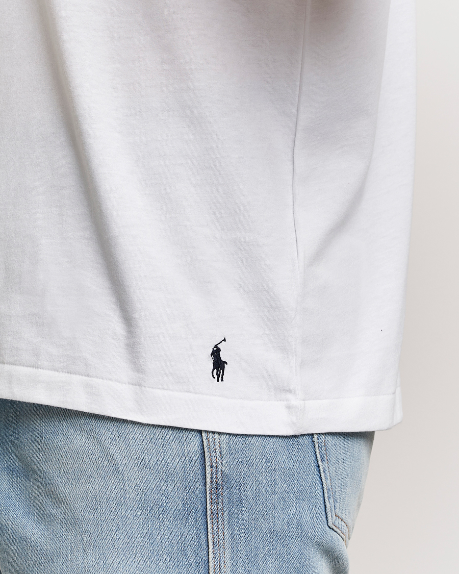 Uomini | T-shirt | Polo Ralph Lauren | Logo Cotton Jersey Sleep T-Shirt White