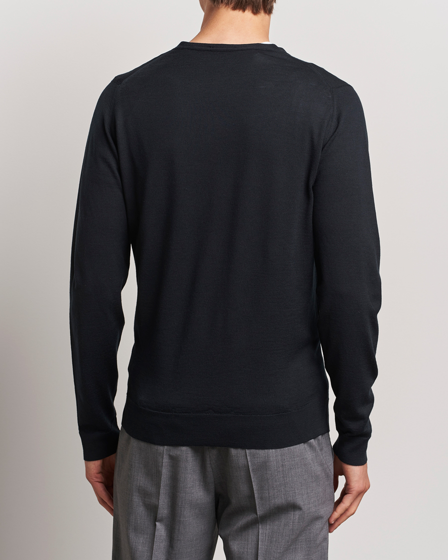 Uomini | Maglieria | John Smedley | Petworth Extra Fine Merino Cardigan Black