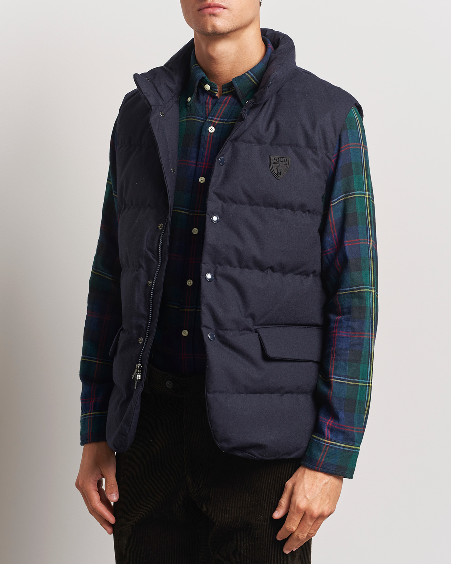Uomini | Giacche | Polo Ralph Lauren | Dunn Wool Vest Collection Navy