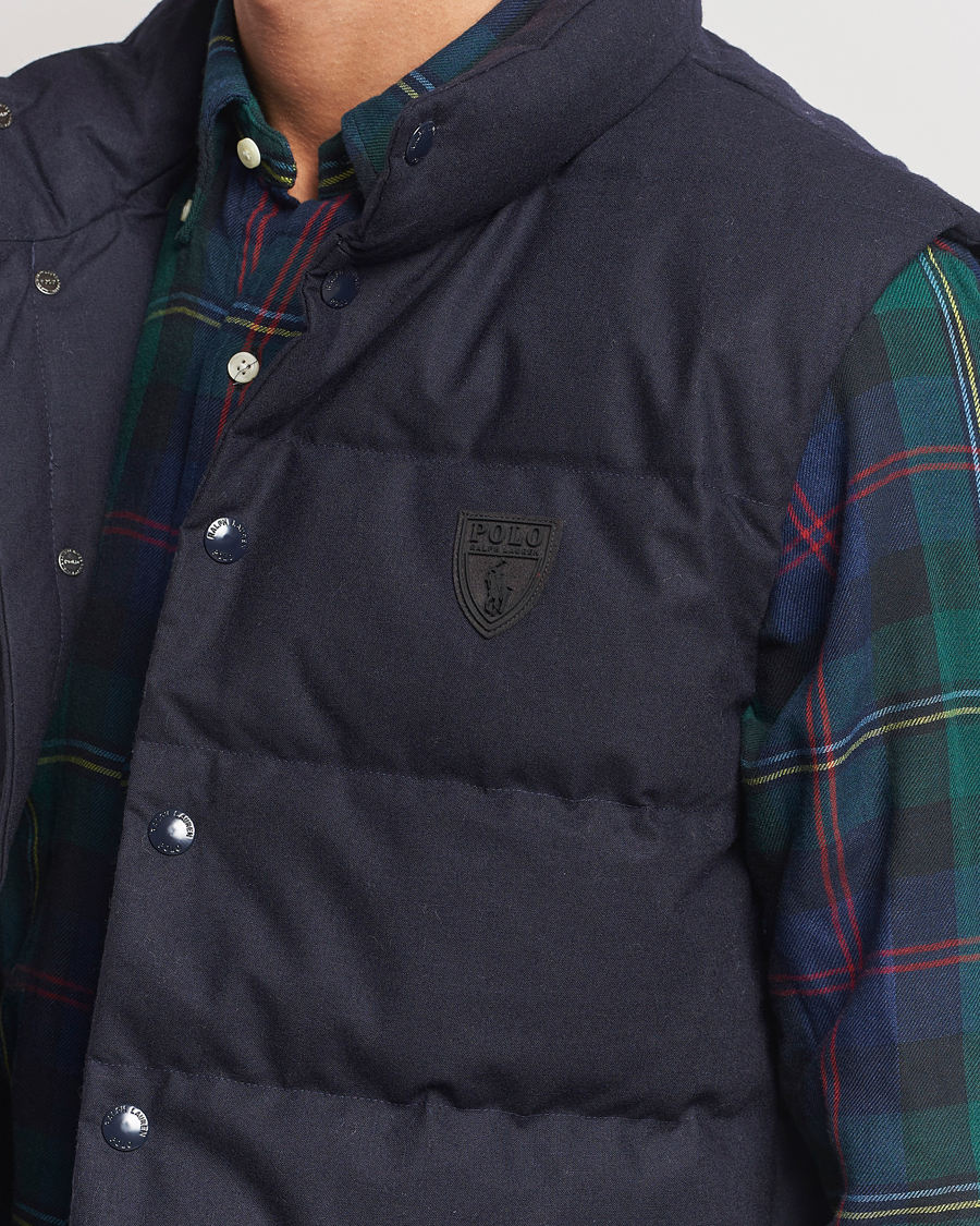 Uomini | Giacche | Polo Ralph Lauren | Dunn Wool Vest Collection Navy