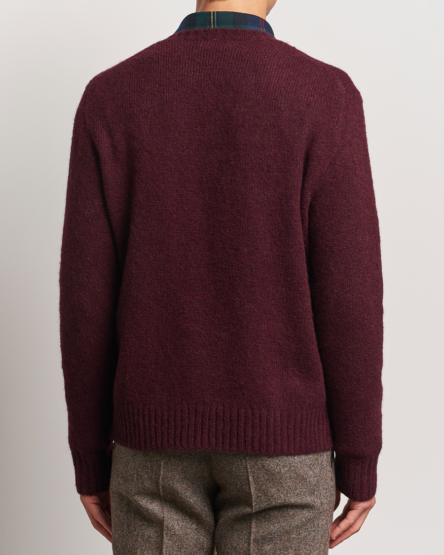 Uomini | Maglieria | Polo Ralph Lauren | Alpaca Crew Neck Sweater Aged Wine Heather