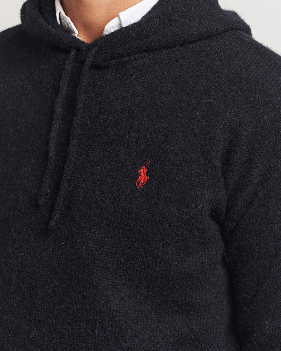 Uomini | Maglieria | Polo Ralph Lauren | Alpaca Hoodie Polo Black