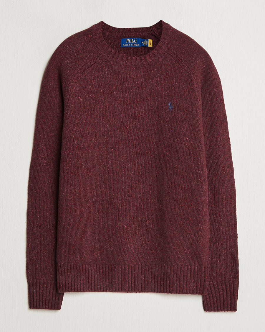 Uomini | Maglieria | Polo Ralph Lauren | Donegal Sweater Aged Wine