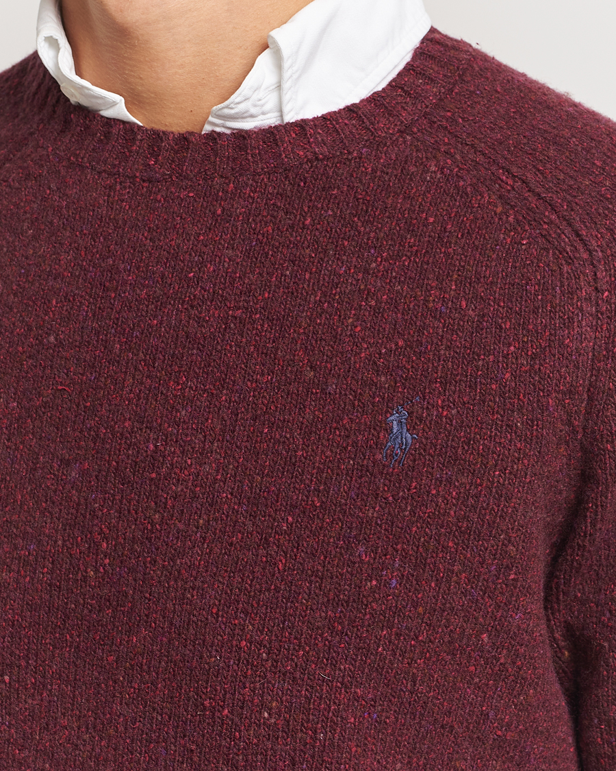 Uomini | Maglieria | Polo Ralph Lauren | Donegal Sweater Aged Wine