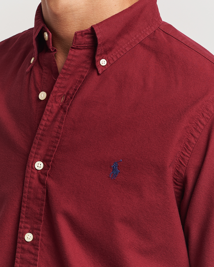 Uomini | Camicie | Polo Ralph Lauren | Custom Slim Fit Oxford Shirt Red Carpet