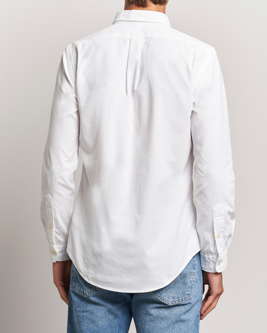 Uomini | Camicie | Polo Ralph Lauren | Slim Fit Corduroy Shirt White