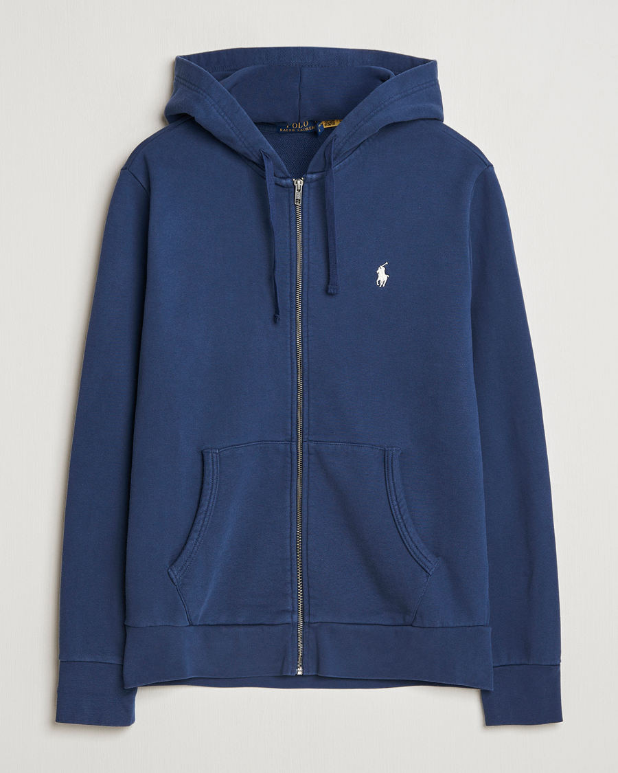 Uomini | Maglieria | Polo Ralph Lauren | Loopback Terry Full-Zip Hoodie Cruise Navy