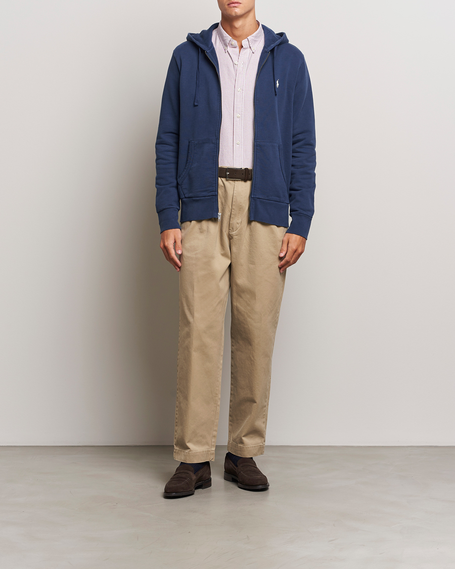 Uomini | Maglieria | Polo Ralph Lauren | Loopback Terry Full-Zip Hoodie Cruise Navy