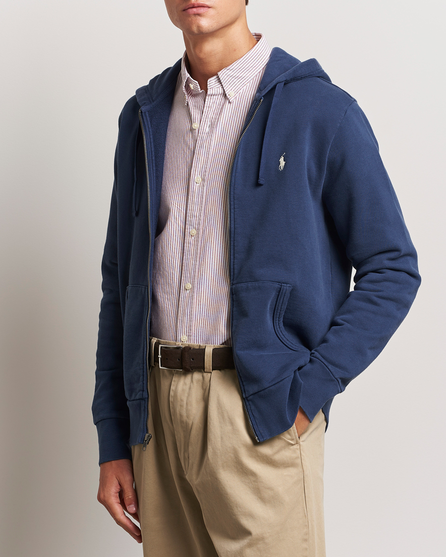 Uomini | Maglieria | Polo Ralph Lauren | Loopback Terry Full-Zip Hoodie Cruise Navy