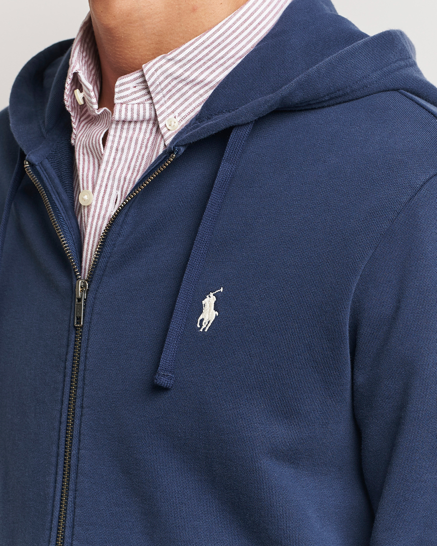 Uomini | Maglieria | Polo Ralph Lauren | Loopback Terry Full-Zip Hoodie Cruise Navy