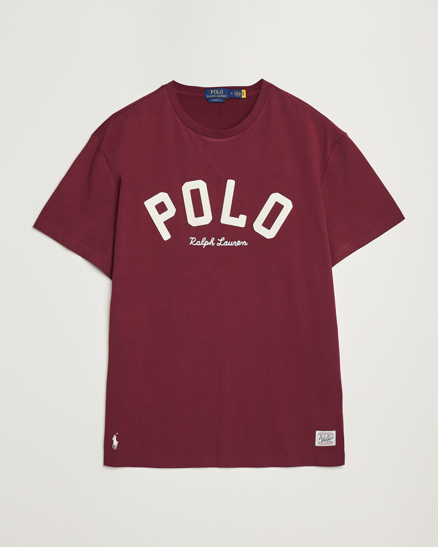 Uomini | T-shirt | Polo Ralph Lauren | RL Varsity Tee Classic Wine