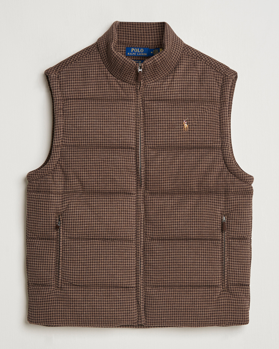 Uomini | Giacche | Polo Ralph Lauren | Quilted Vest Cedar Heather Dogtooth