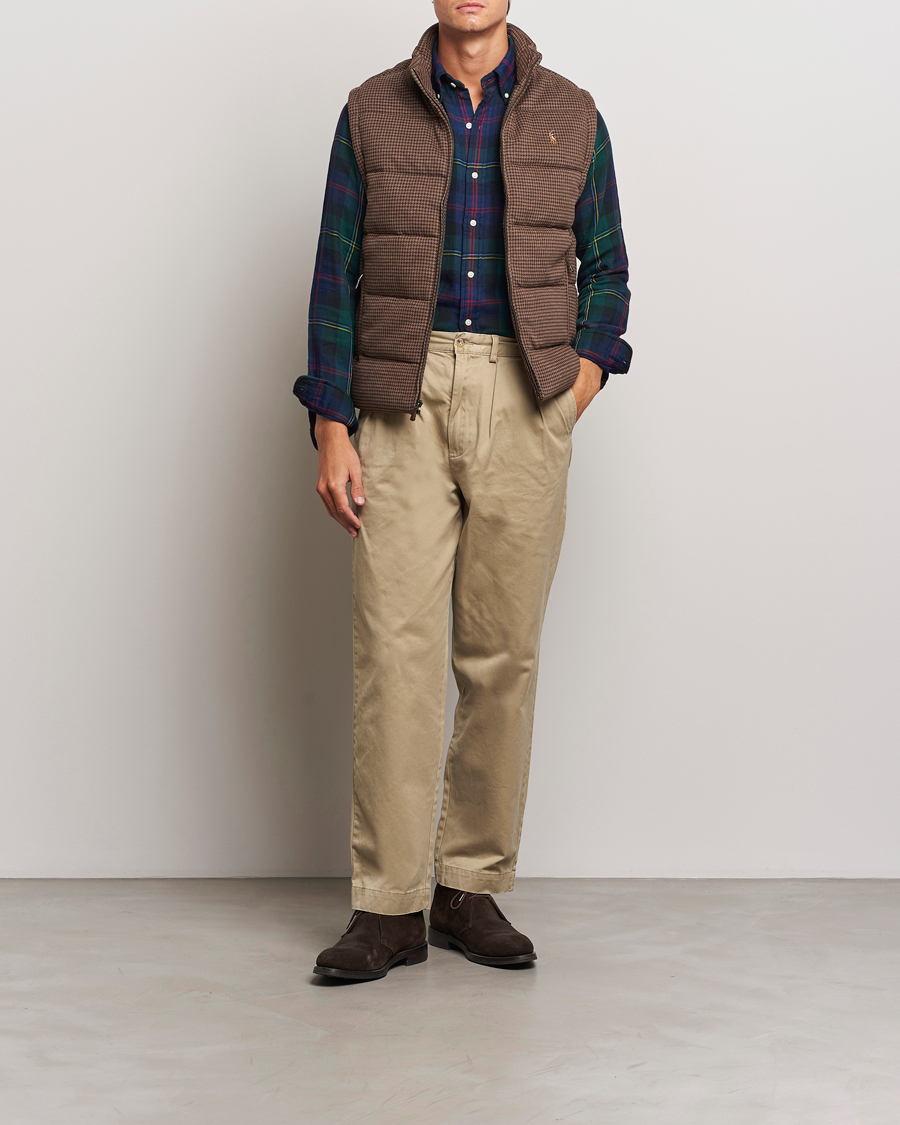 Uomini | Giacche | Polo Ralph Lauren | Quilted Vest Cedar Heather Dogtooth