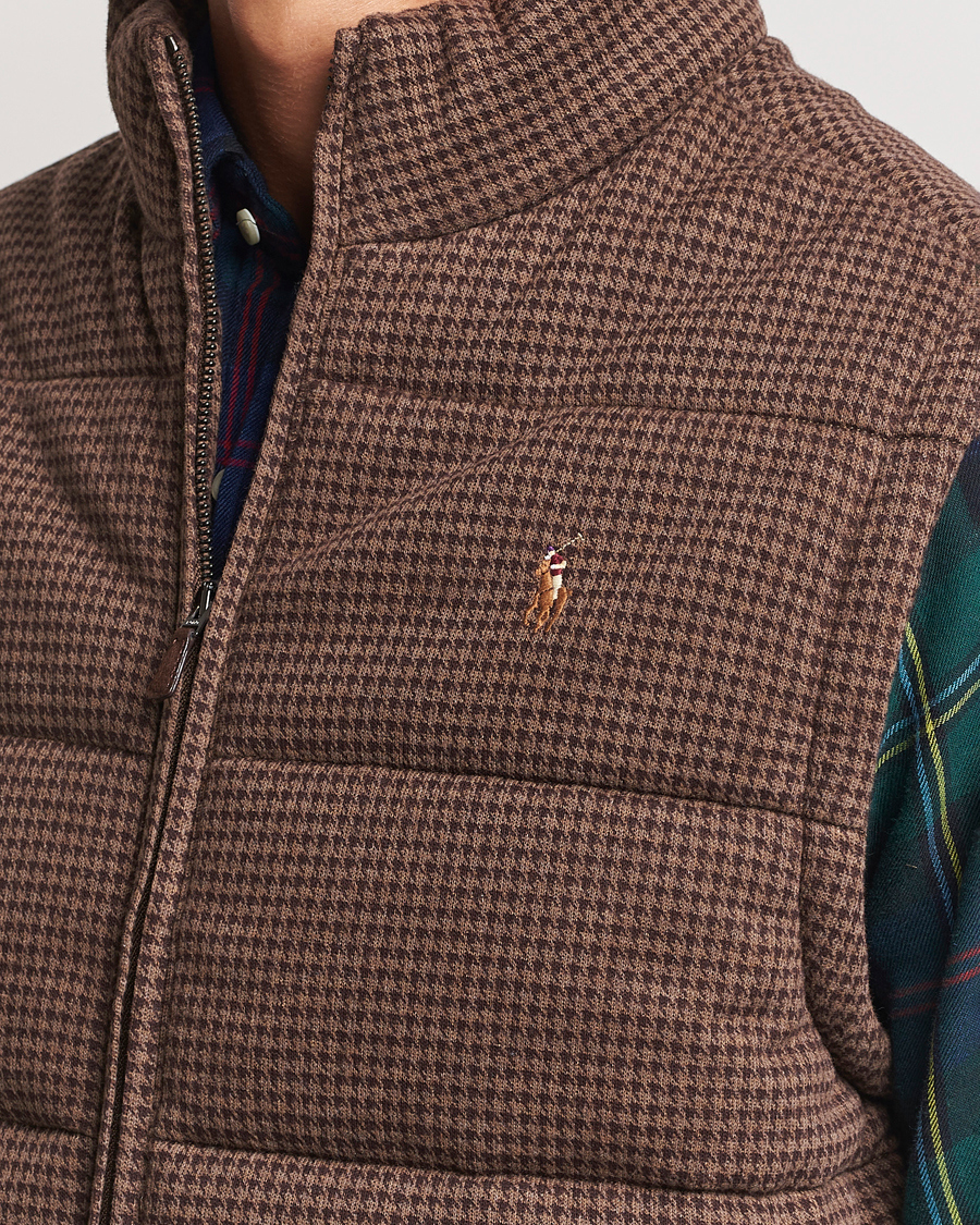 Uomini | Giacche | Polo Ralph Lauren | Quilted Vest Cedar Heather Dogtooth