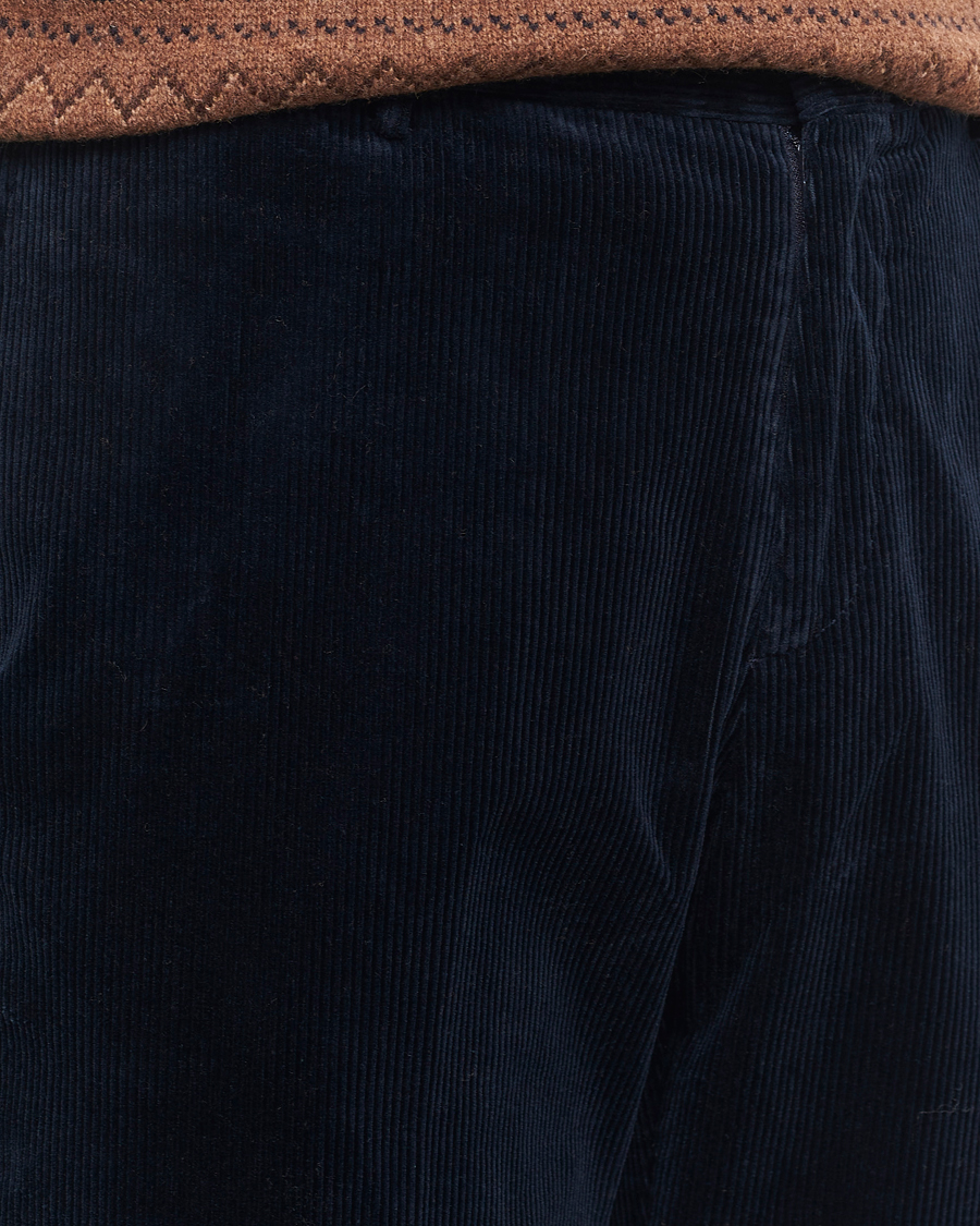 Uomini | Pantaloni | Polo Ralph Lauren | Corduroy Pleated Trousers Aviator Navy