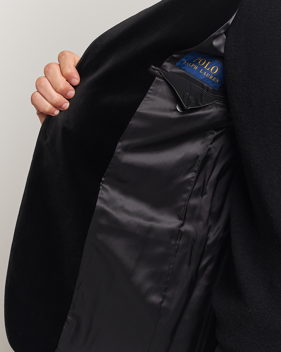 Uomini | Blazers | Polo Ralph Lauren | Velvet Blazer Black