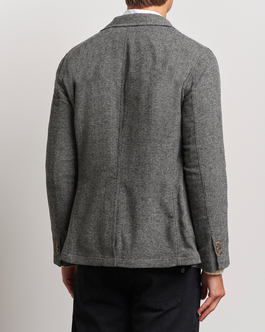 Uomini | Blazers | Polo Ralph Lauren | Classic Herringbone Sportcoat Black/Cream