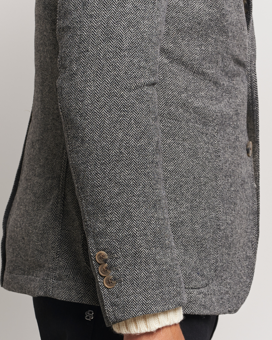 Uomini | Blazers | Polo Ralph Lauren | Classic Herringbone Sportcoat Black/Cream