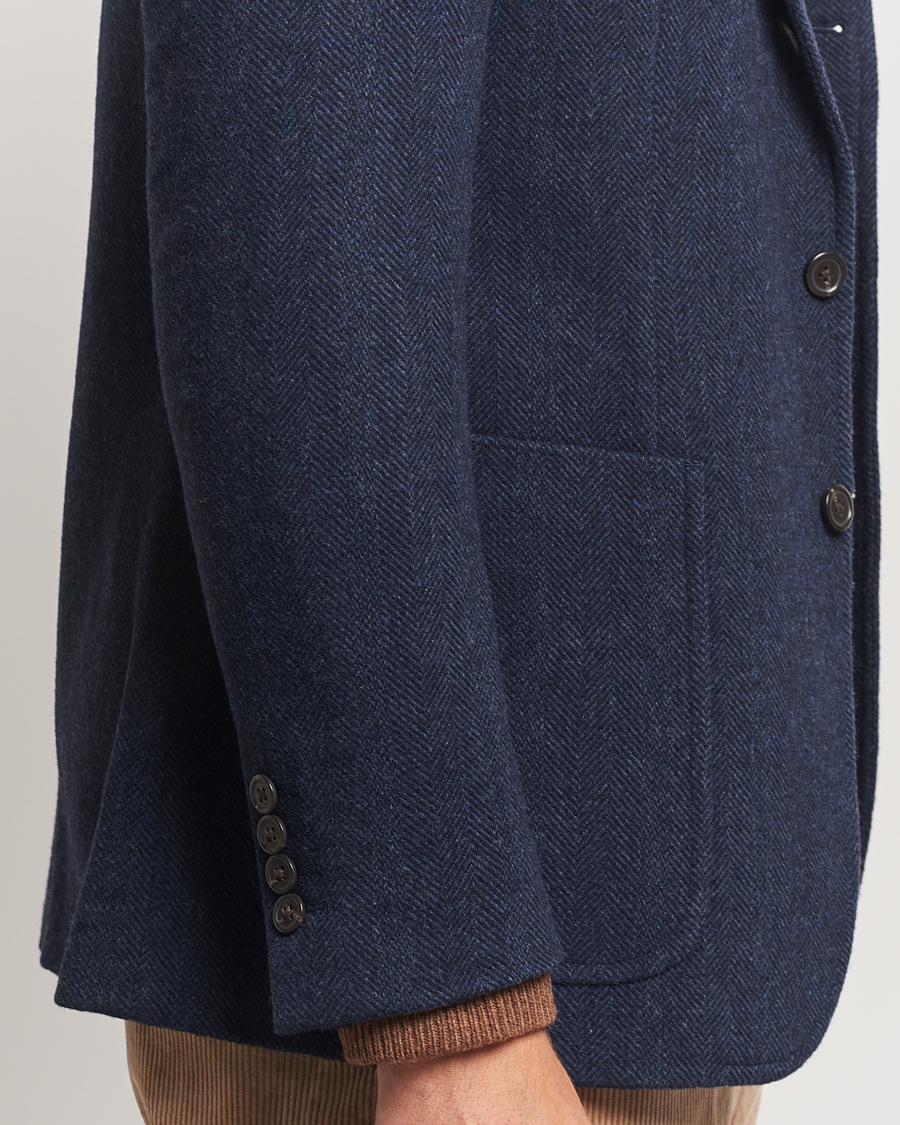 Uomini | Blazers | Polo Ralph Lauren | Broken Herringbone Sportcoat Navy Multi