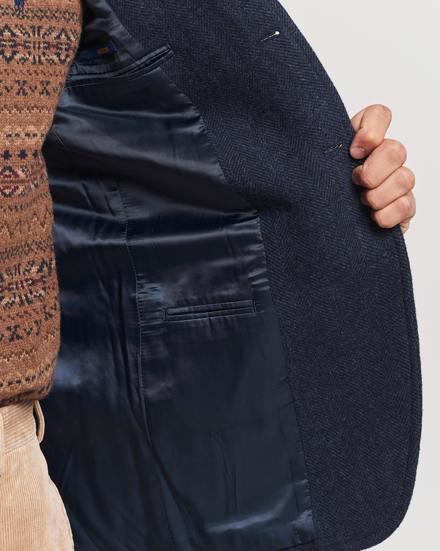 Uomini | Blazers | Polo Ralph Lauren | Broken Herringbone Sportcoat Navy Multi