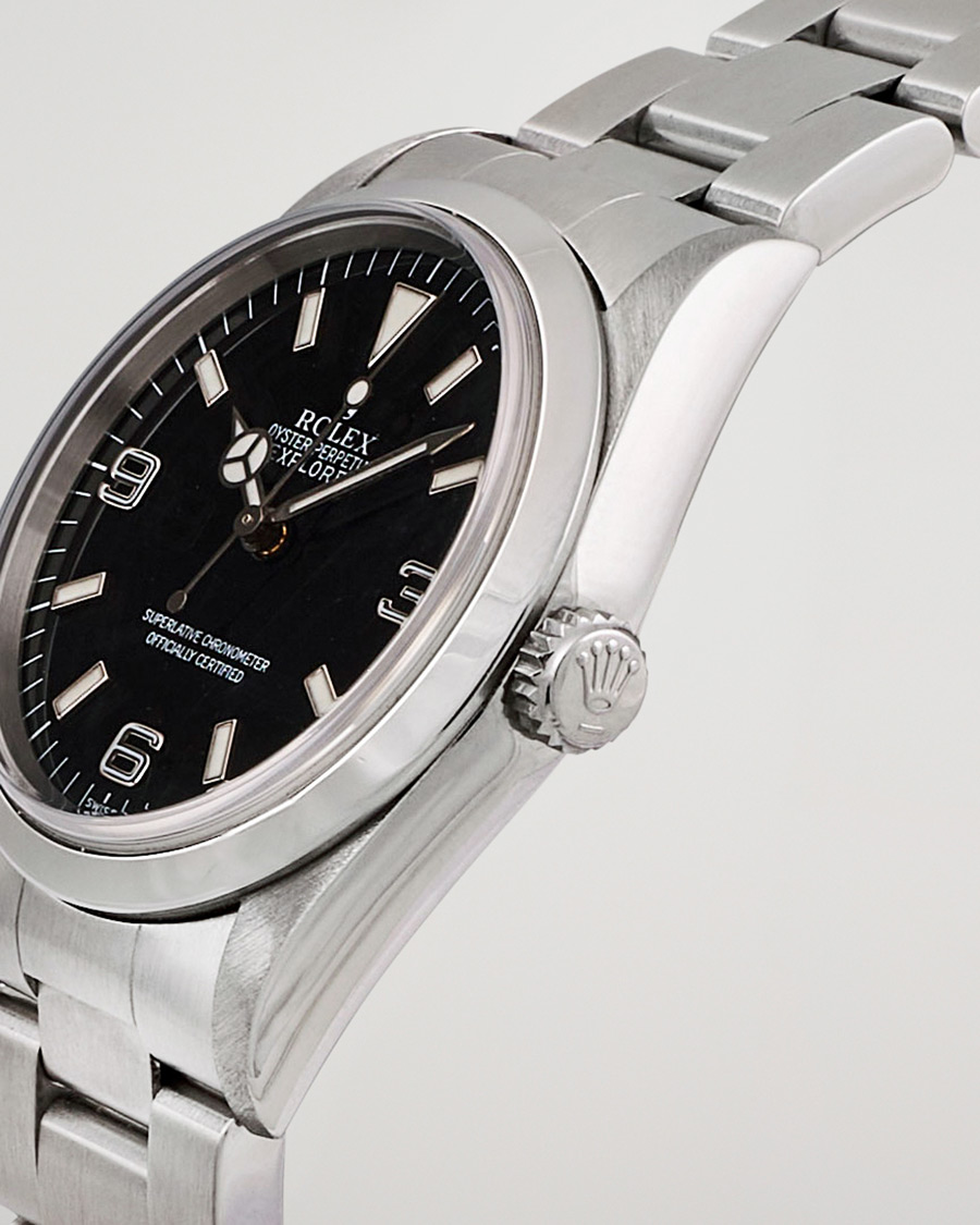 Uomini | Rolex Pre-Owned Explorer 14270 Silver | Rolex Pre-Owned | Explorer 14270 Silver