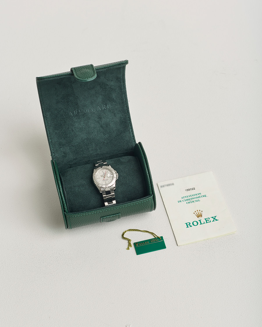 Uomini | Rolex Pre-Owned Yachtmaster 169622 Silver | Rolex Pre-Owned | Yachtmaster 169622 Silver