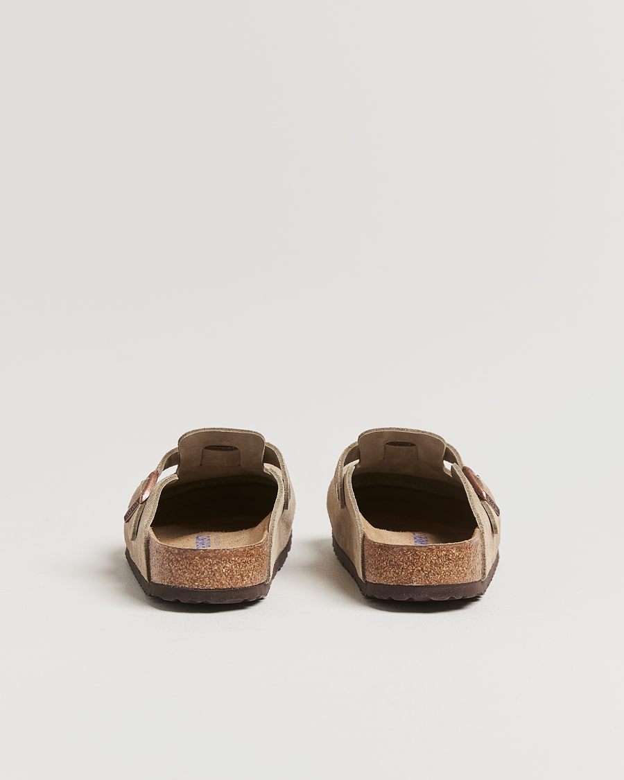 Uomini | Sandali & Diapositive | BIRKENSTOCK | Boston Soft Footbed Taupe Suede