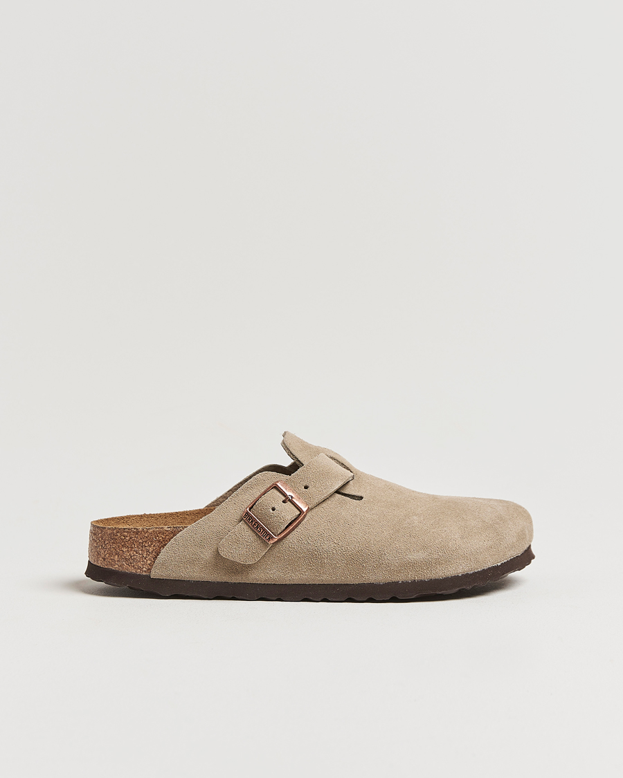 Uomini | Sandali & Diapositive | BIRKENSTOCK | Woman Boston Soft Footbed Taupe Suede