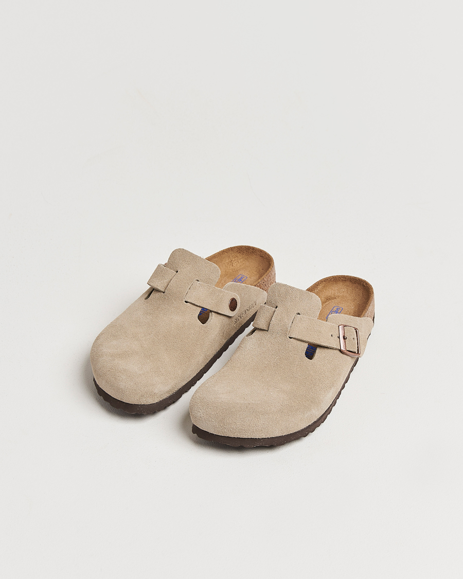 Uomini | Sandali & Diapositive | BIRKENSTOCK | Woman Boston Soft Footbed Taupe Suede