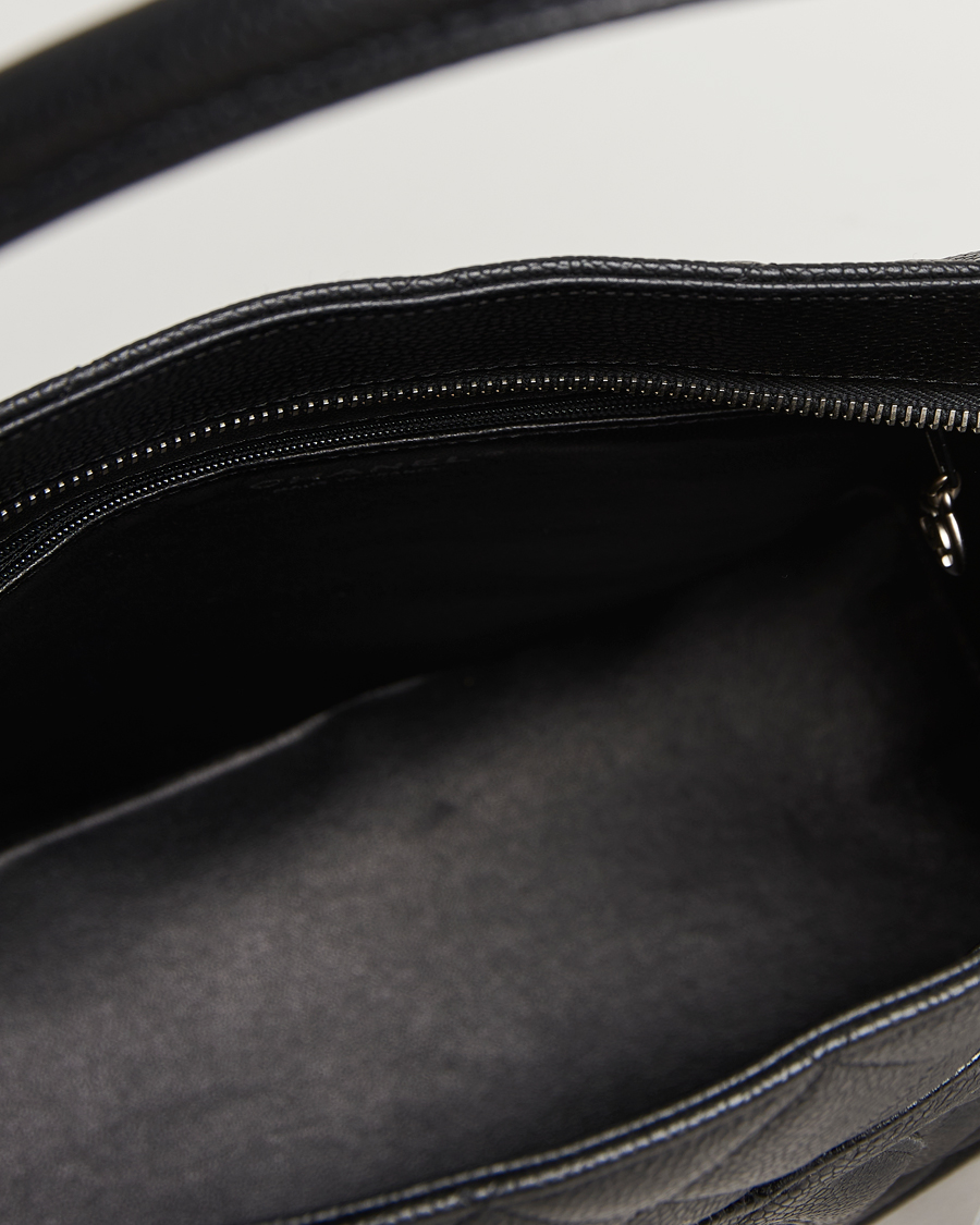 Uomini | Chanel Pre-Owned Médallion Tote Bag Black Caviar | Chanel Pre-Owned | Médallion Tote Bag Black Caviar