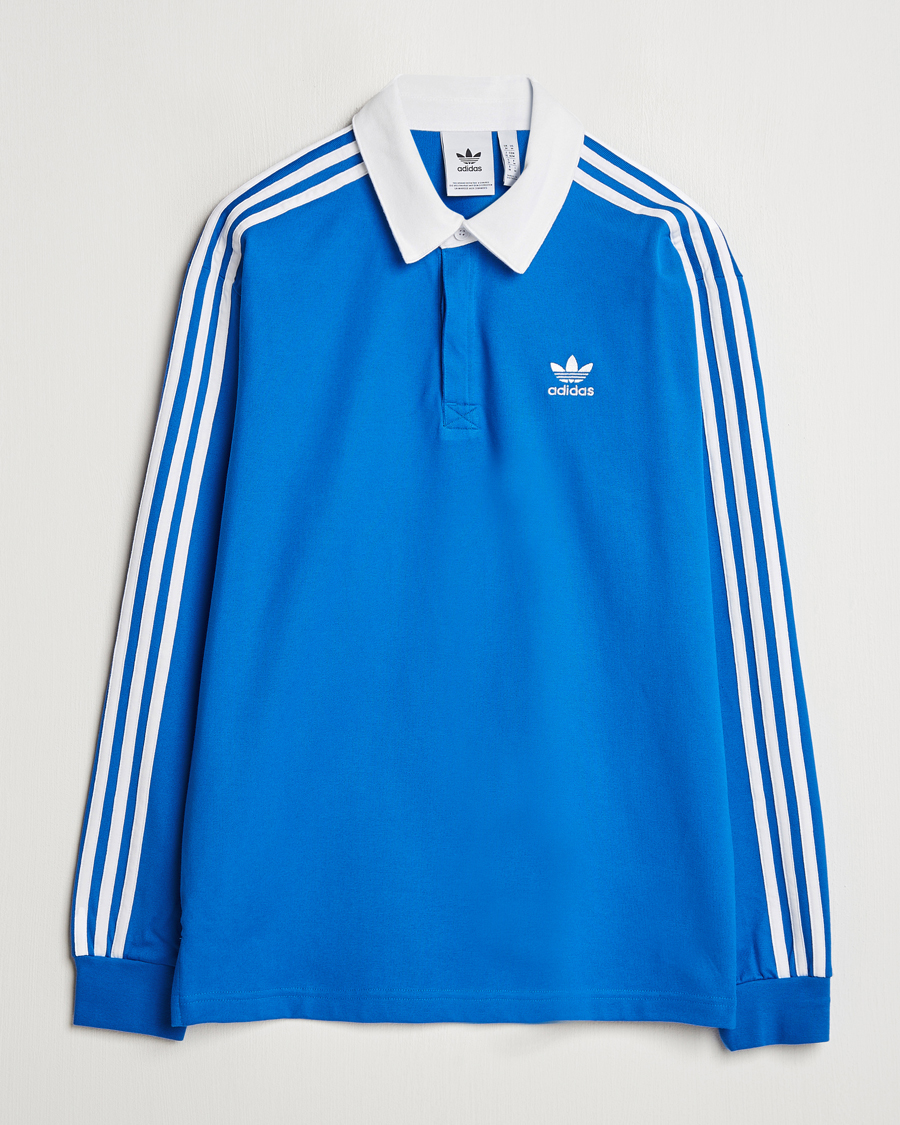 Uomini | Maglieria | adidas Originals | Rugby Polo Blue