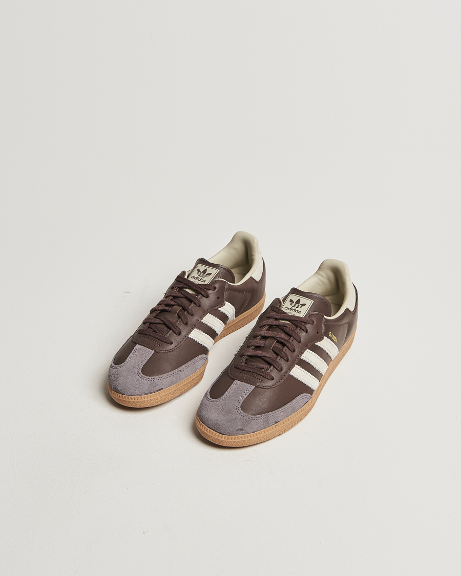 Uomini | Sneakers | adidas Originals | Samba OG Sneaker Dark Brown/Beige