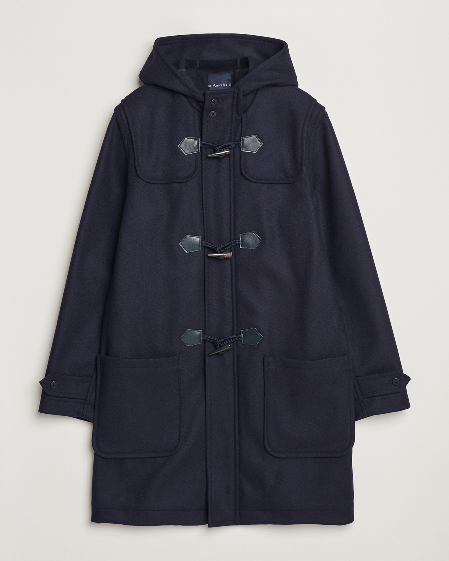 Uomini | Giacche | Armor-lux | Quimper Duffle Coat Navy