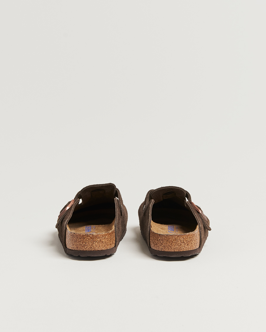 Uomini | Sandali & Diapositive | BIRKENSTOCK | Boston Soft Footbed Mocca Suede