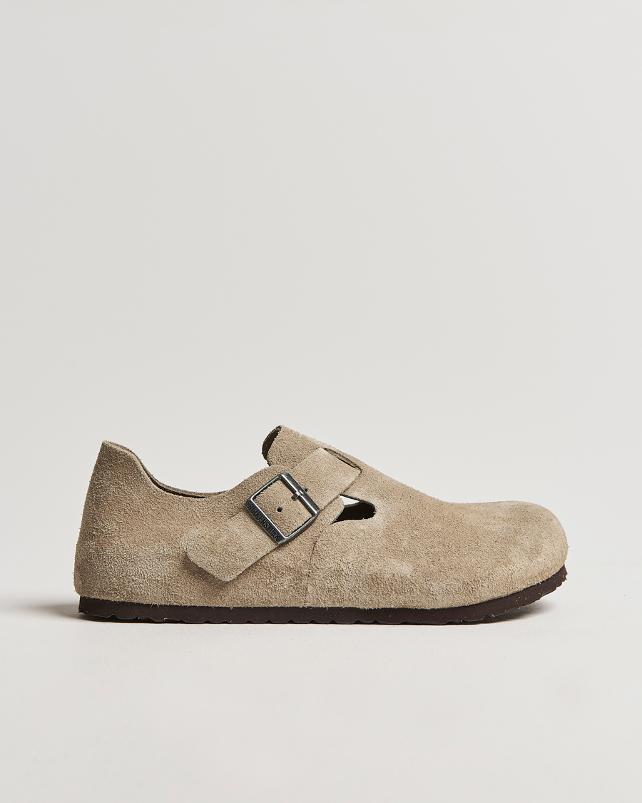 Uomini | Sandali & Diapositive | BIRKENSTOCK | London Suede Leather Taupe