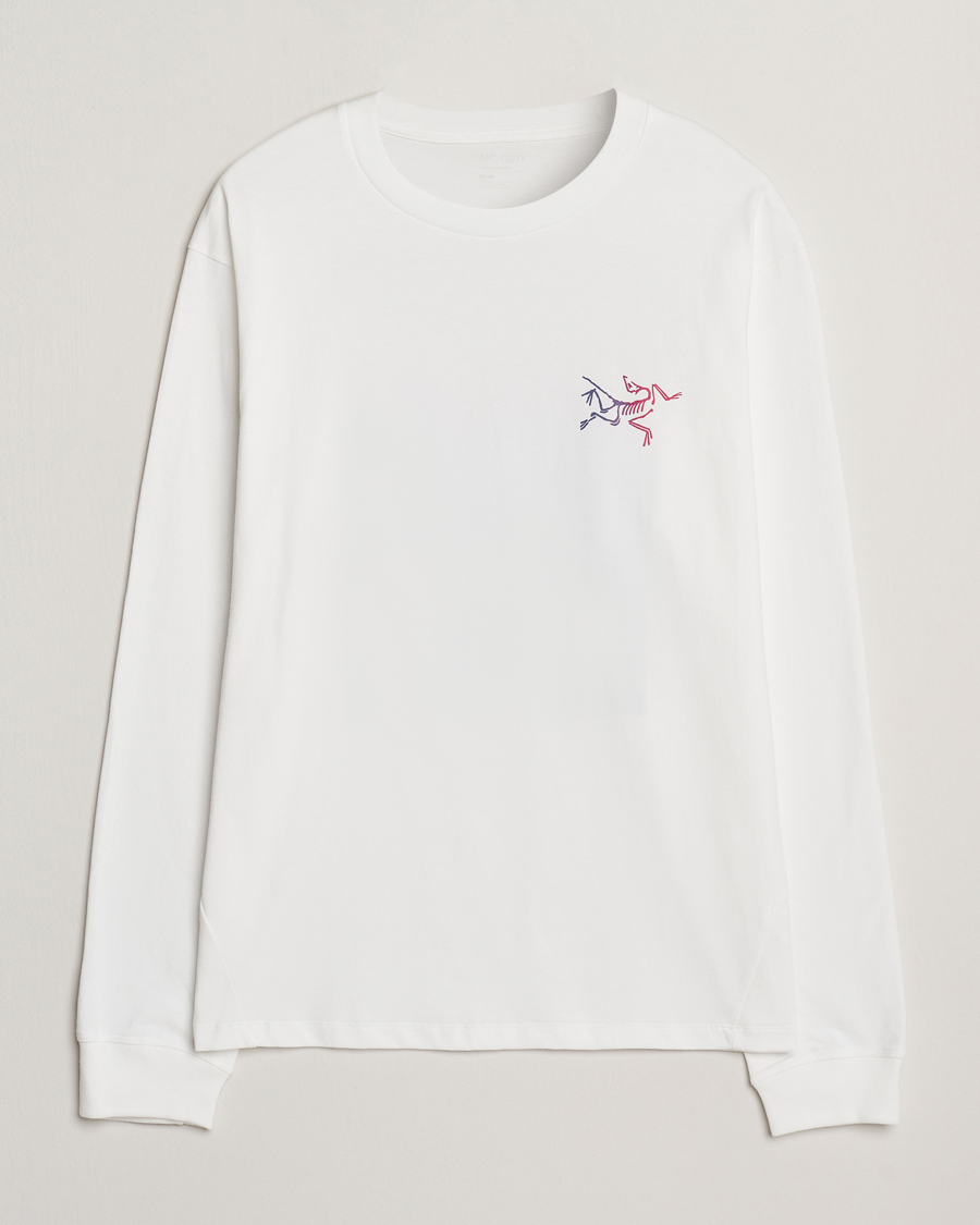 Uomini | T-shirt | Arc'teryx | Kragg Heavy Cotton Long Sleeve T-Shirt White