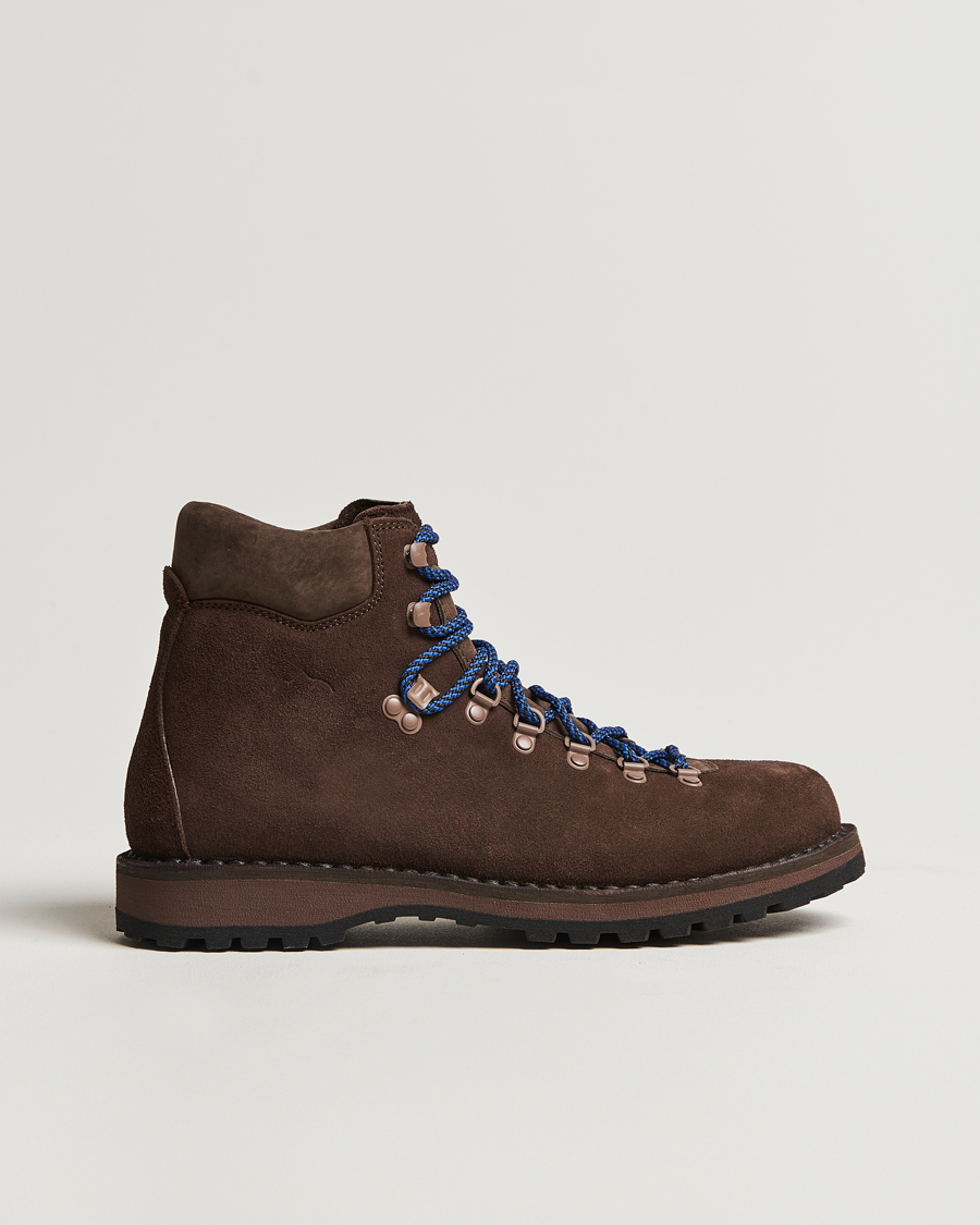 Uomini | Stivali | Diemme | Roccia Vet Original Boot Dark Brown Suede