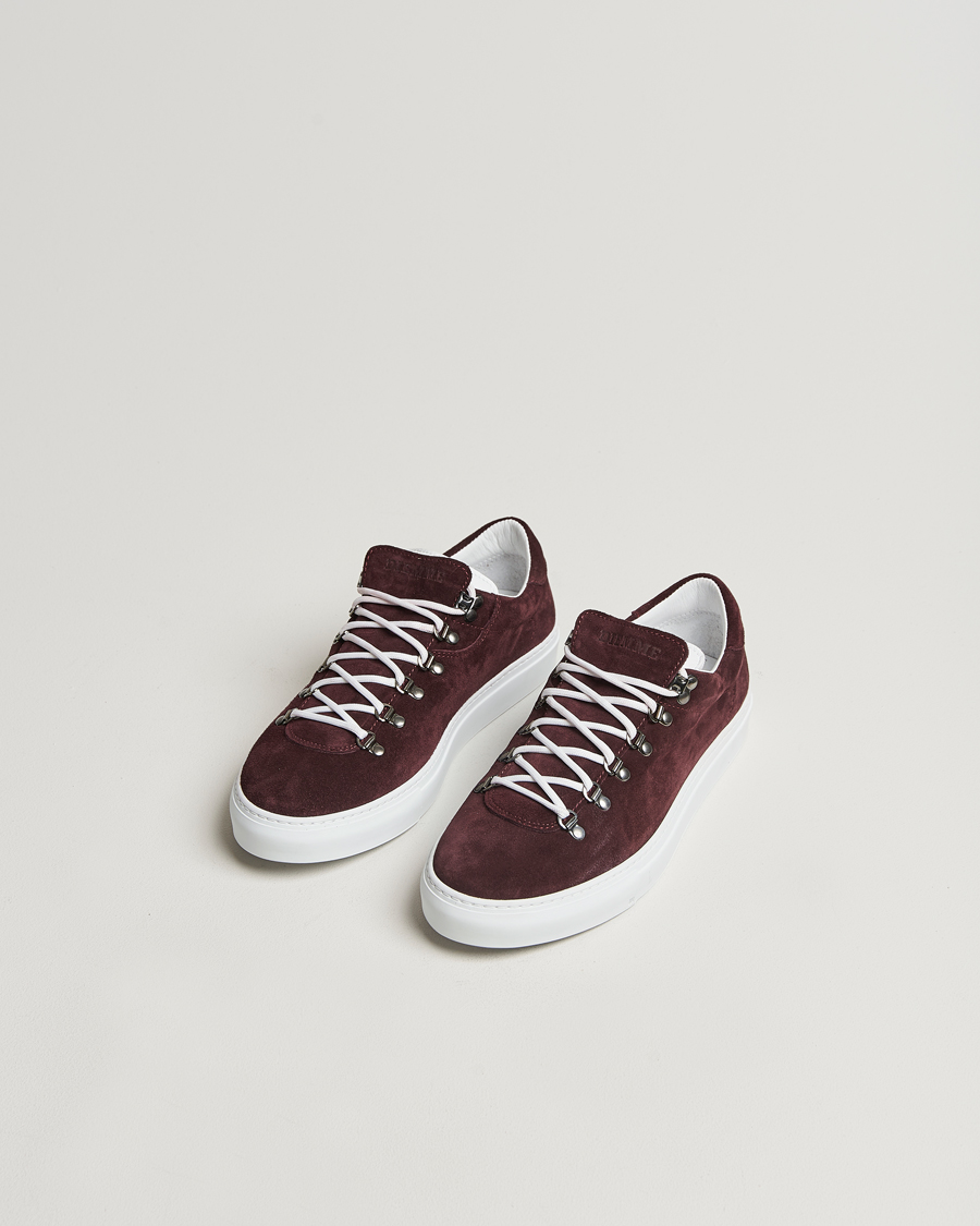 Uomini | Diemme Marostica Low Sneaker Dark Cherry Suede | Diemme | Marostica Low Sneaker Dark Cherry Suede