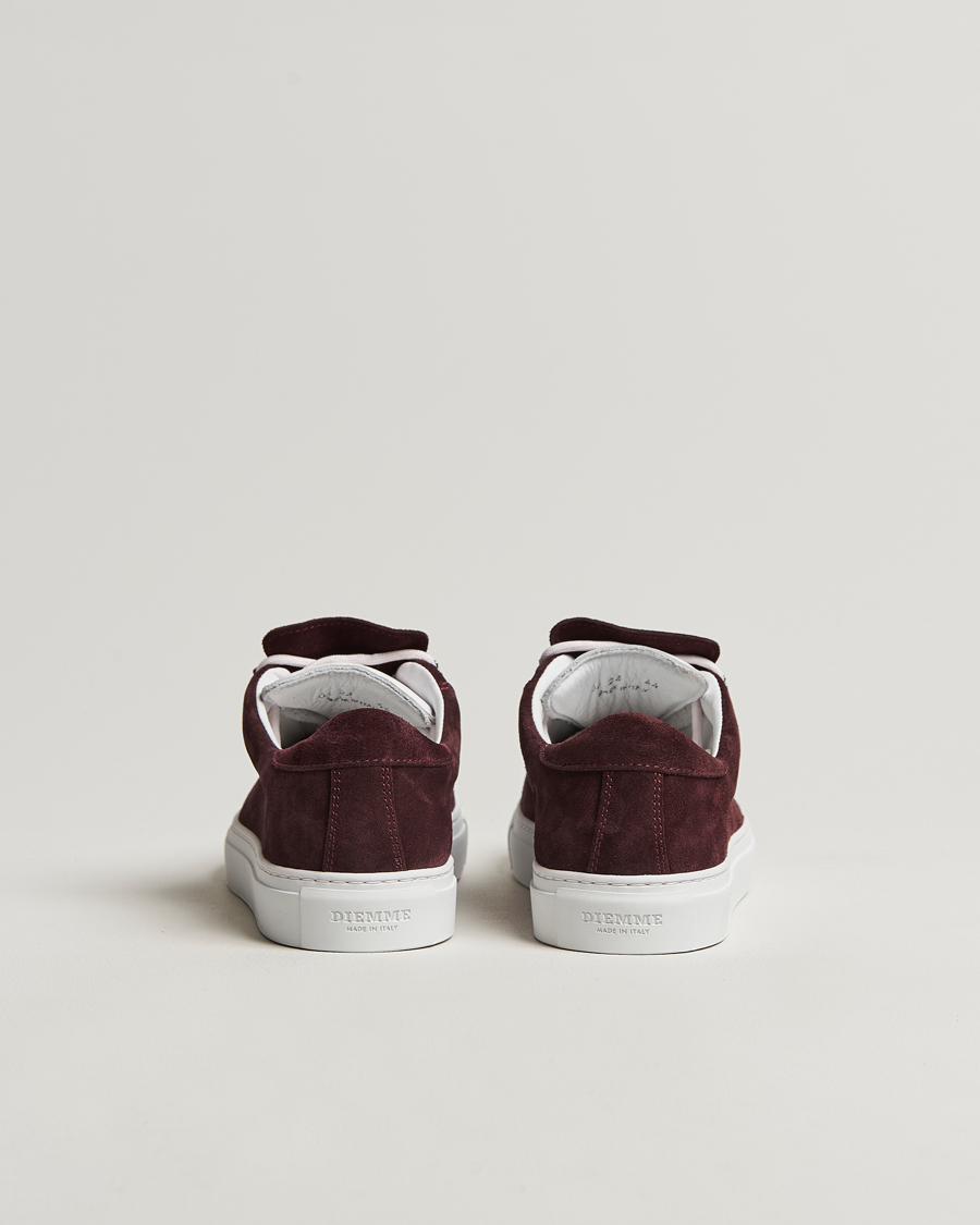 Uomini | Diemme Marostica Low Sneaker Dark Cherry Suede | Diemme | Marostica Low Sneaker Dark Cherry Suede