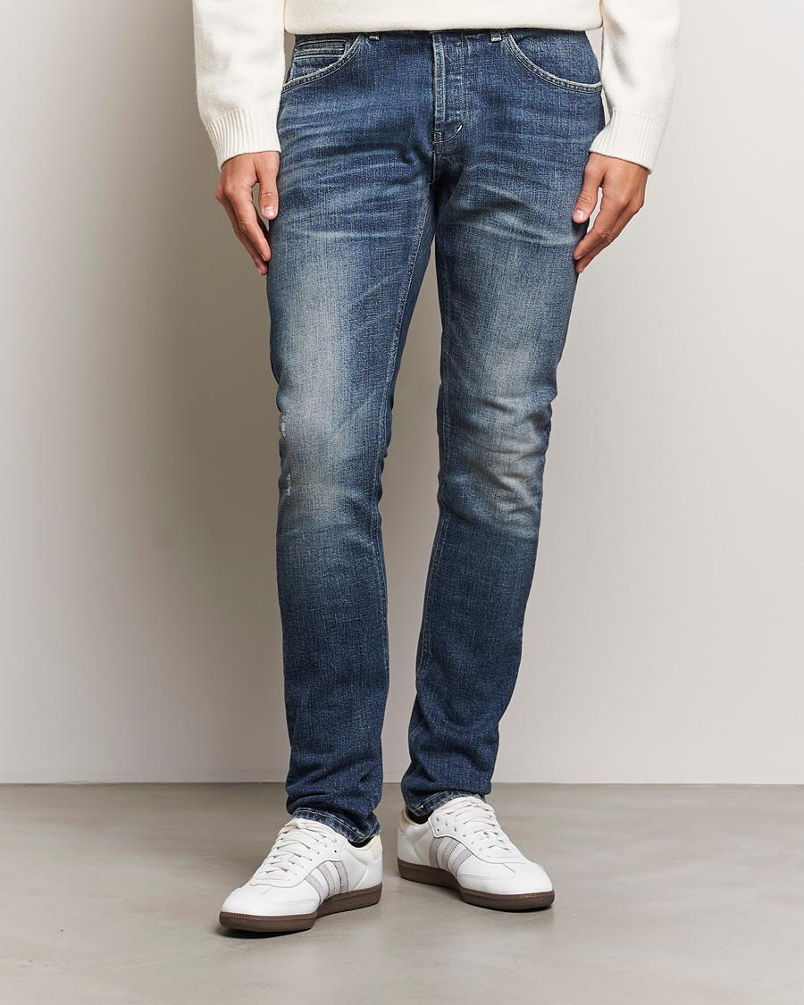 Uomini | Jeans | Dondup | George Jeans Medium Blue