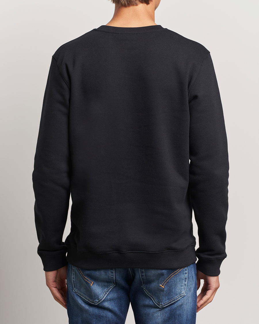 Uomini | Maglieria | Dondup | Logo Crew Neck Sweatshirt Black