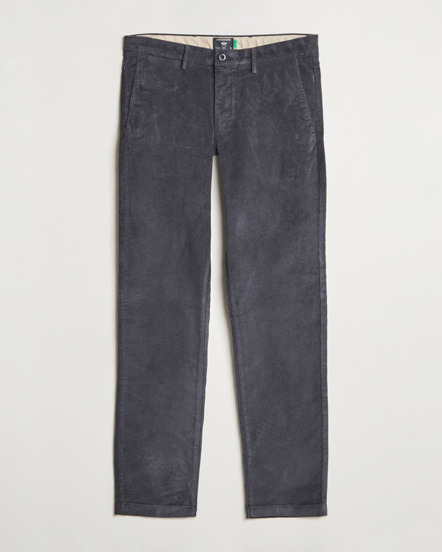 Uomini | Pantaloni | Dockers | Slim Cotton Corduroy Chino Asphalt