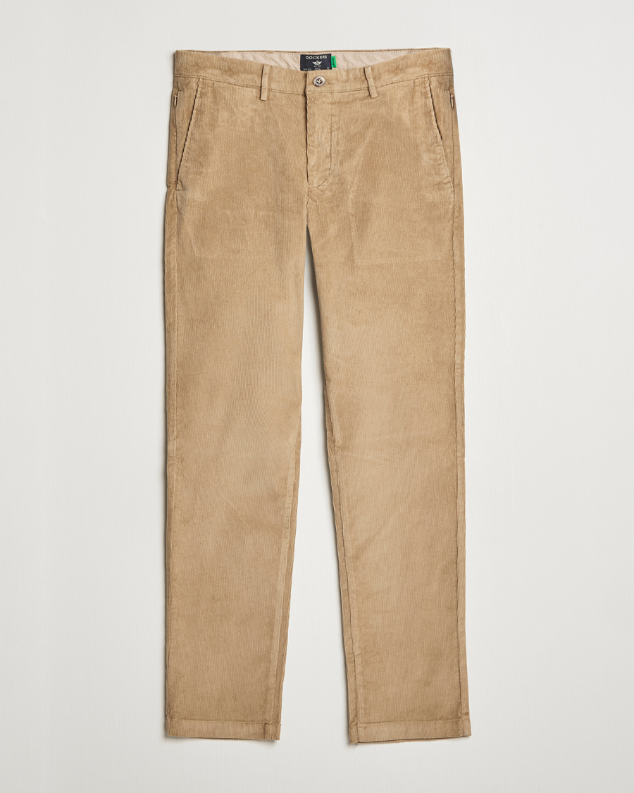 Uomini | Pantaloni | Dockers | Slim Cotton Corduroy Chino Harvest Gold